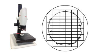 传统显微镜式颗粒清洁度仪的扫描方式