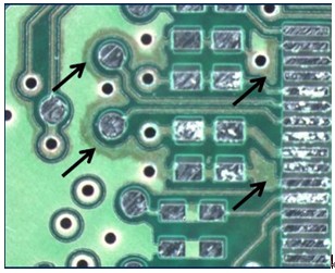 电路板的清洁度
